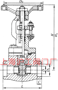 Z61HZ61YZ61W  PN100~PN160 в庸ШʽlyҪμY(ji)(gu)ߴʾD